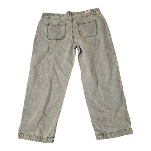 COTTON ON Utility Straight Leg Denim Jeans - Size 18 - Picture 2 of 9